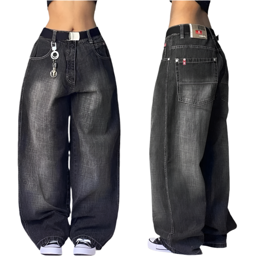 NEW STREET FASHION LOOSE JEANS