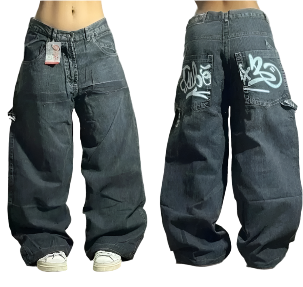 NEW STREET FASHION LOOSE JEANS