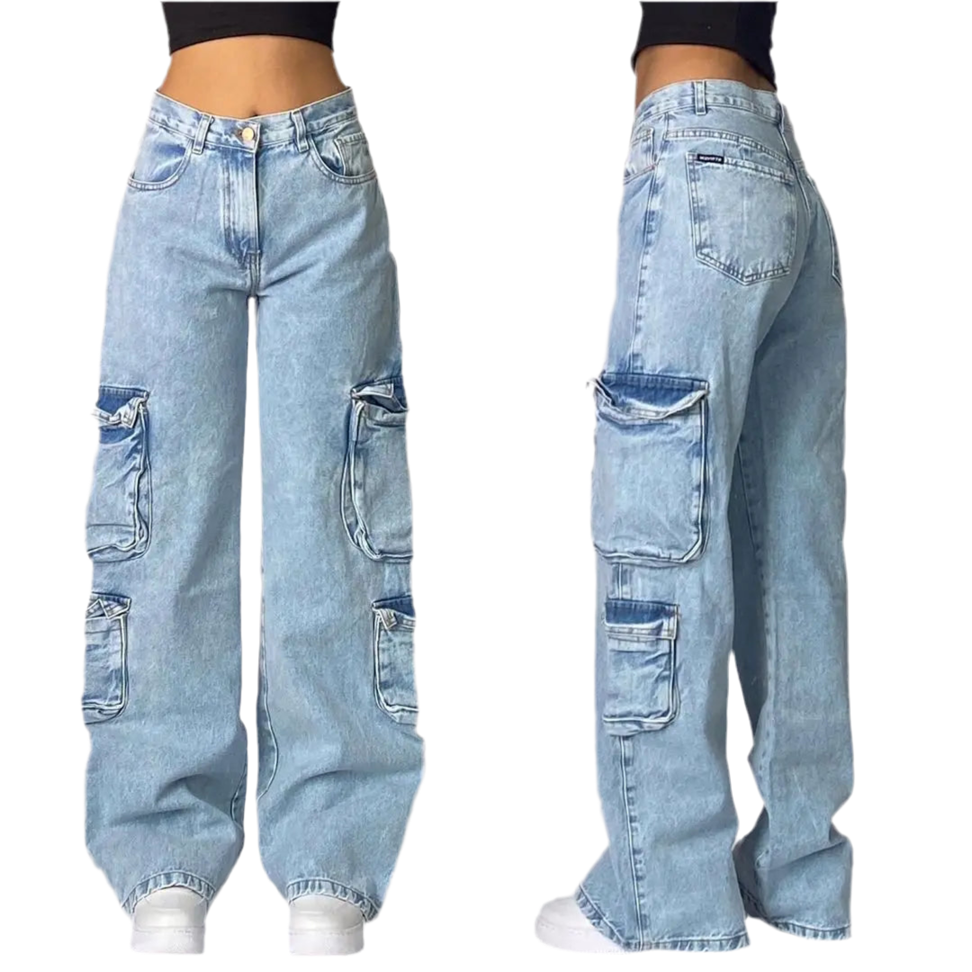 Y2K WASHED BAGGY JEANS