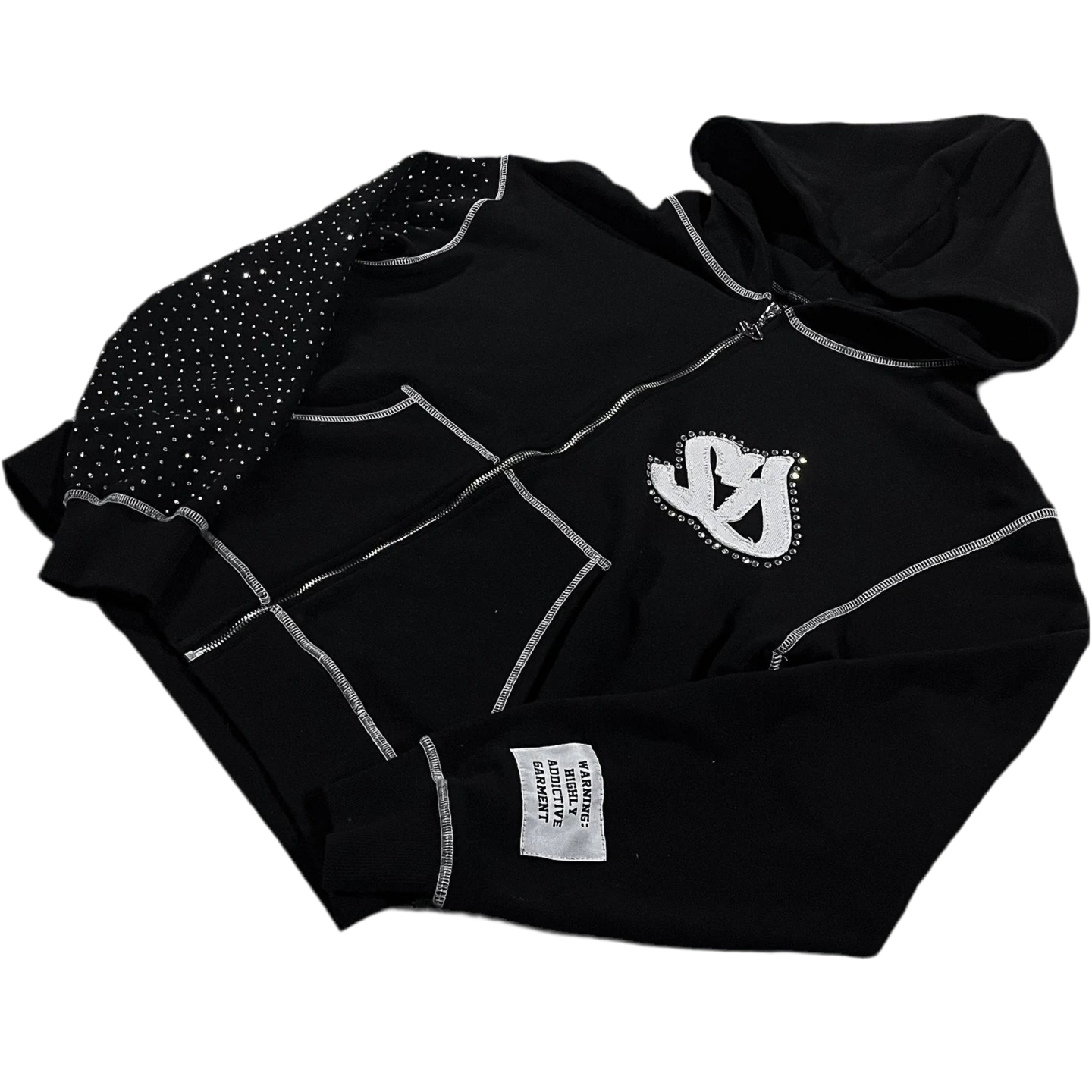 Y2K CITYGLOW EMBROIDERY HOODIES