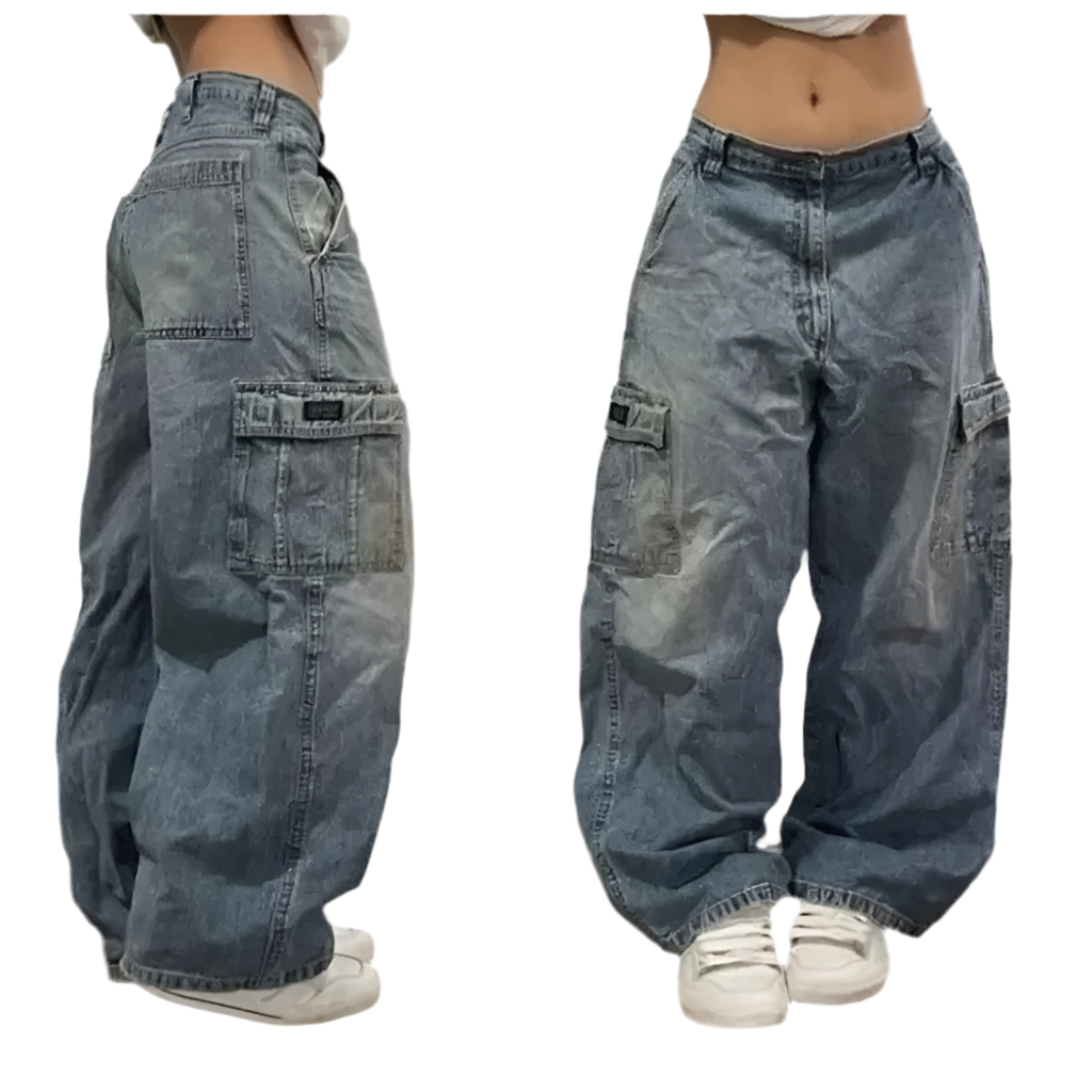 Y2K WASHED BAGGY JEANS