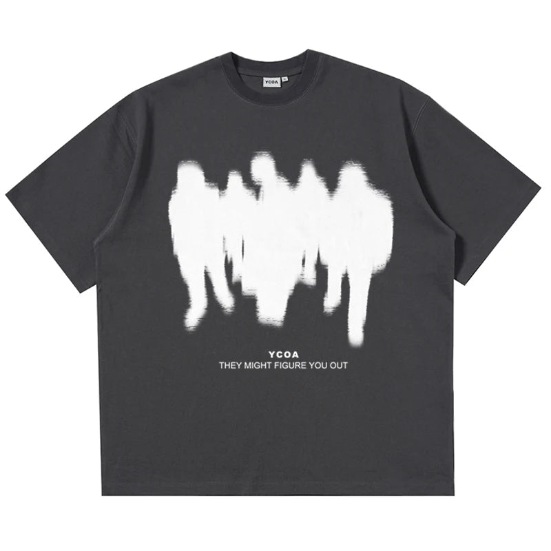 SHADOW OVERSIZED T-SHIRTS