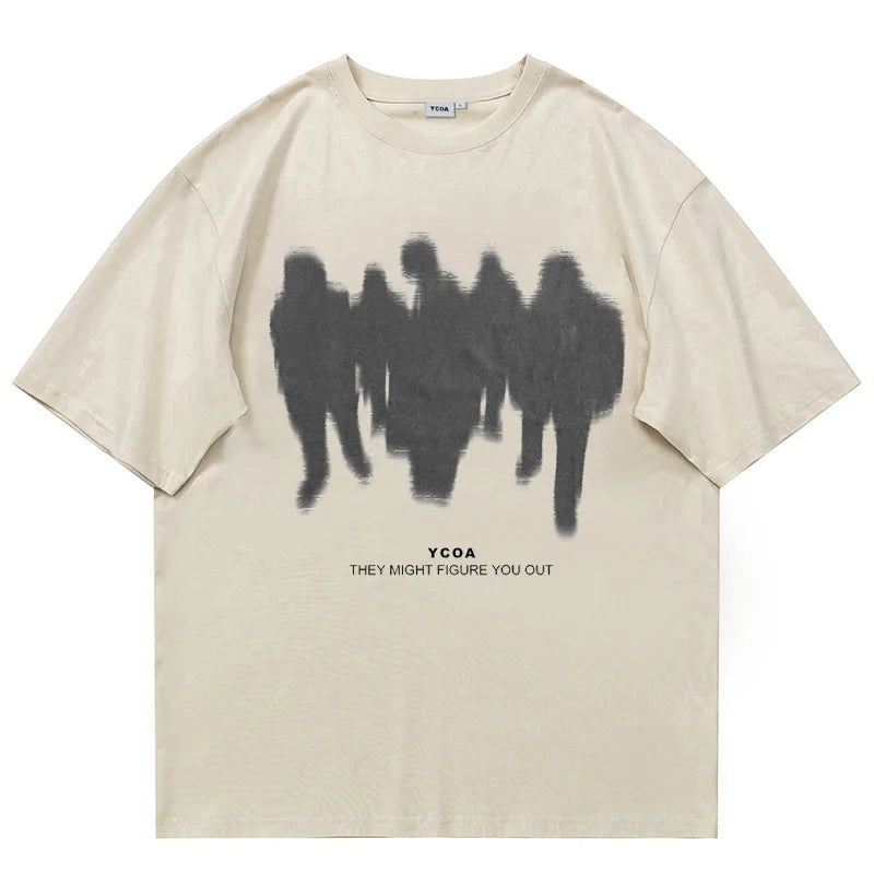 SHADOW OVERSIZED T-SHIRTS