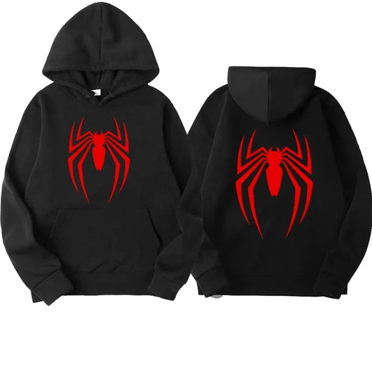 SPIDER PRINT SWEATSHIRT.