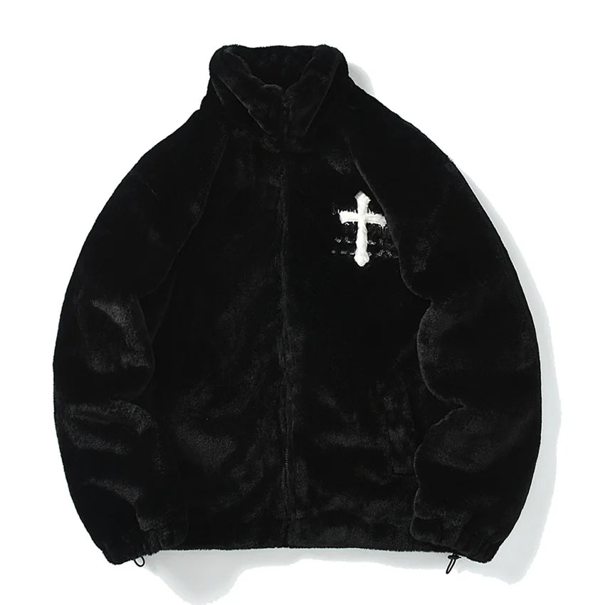 HIP HOP CROSS LETTERS COATS