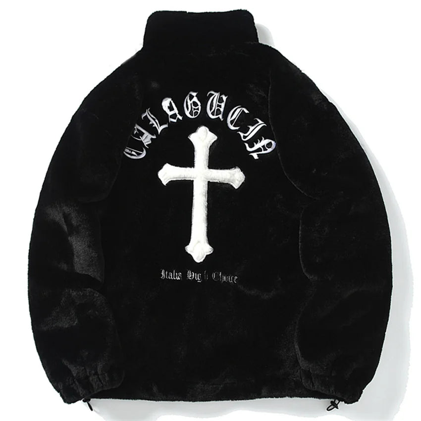 HIP HOP CROSS LETTERS COATS