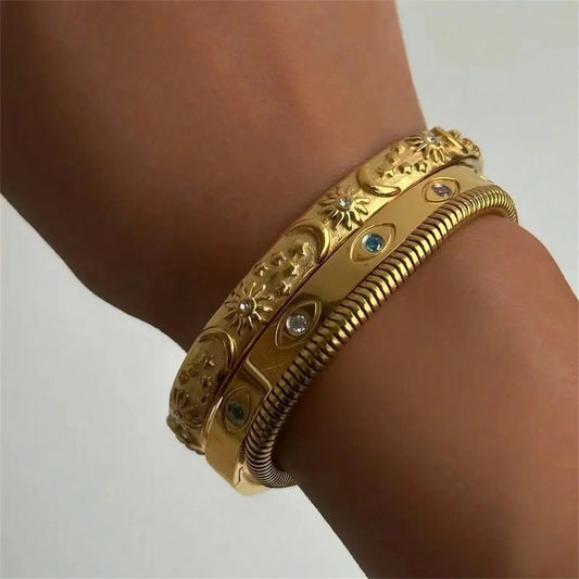 VINTAGE 18K GOLD BRACELET