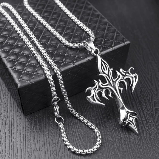 CLASSY CROSS NECKLACE