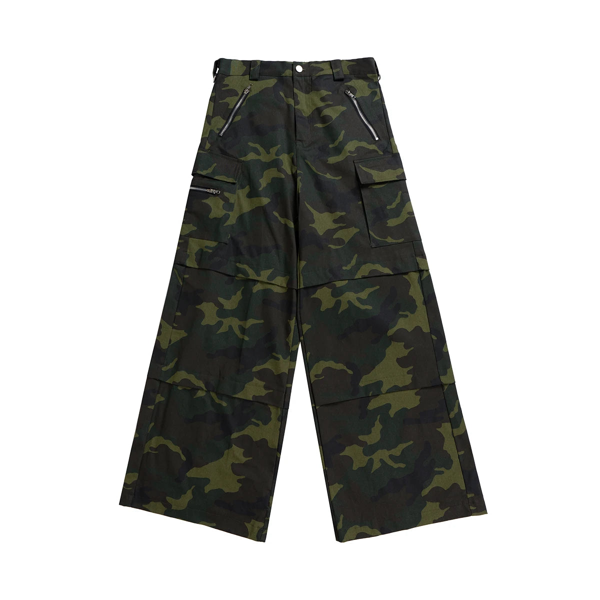 CAMOUFLAGE  VIBEDENIM BAGGY PANTS