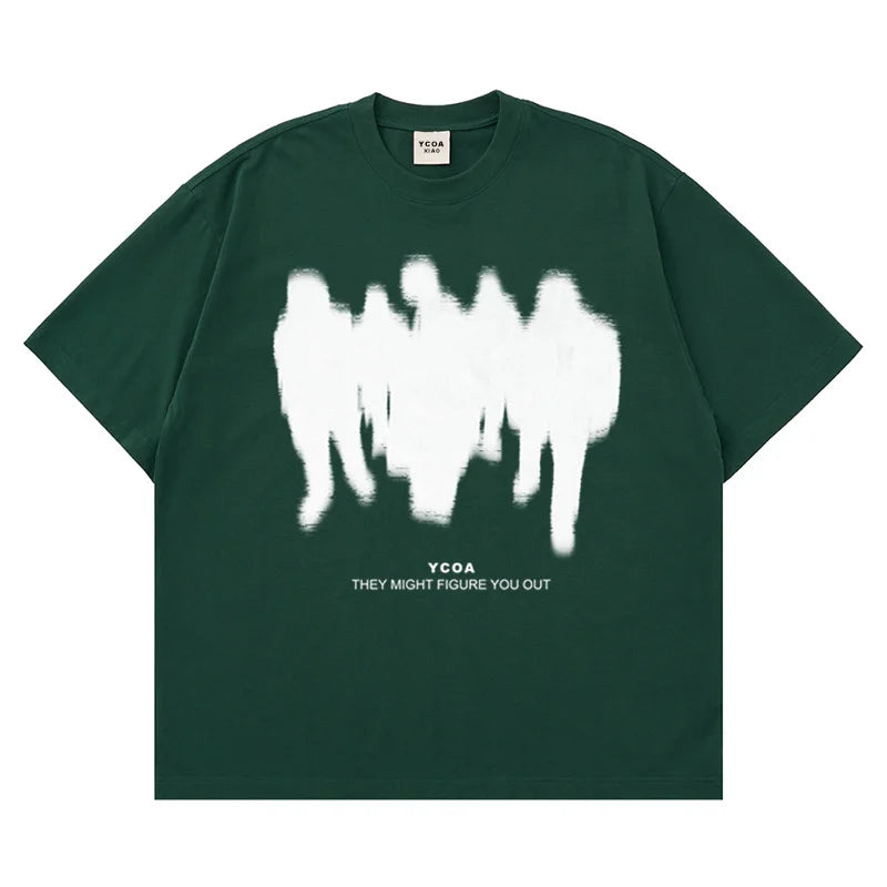 SHADOW OVERSIZED T-SHIRTS