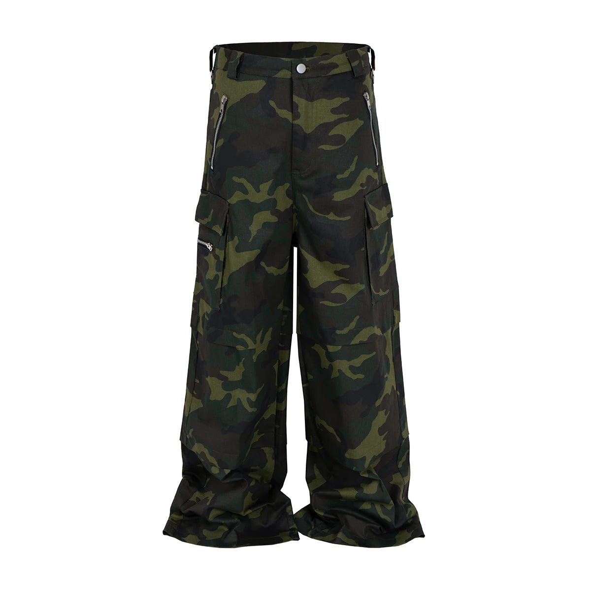 CAMOUFLAGE  VIBEDENIM BAGGY PANTS